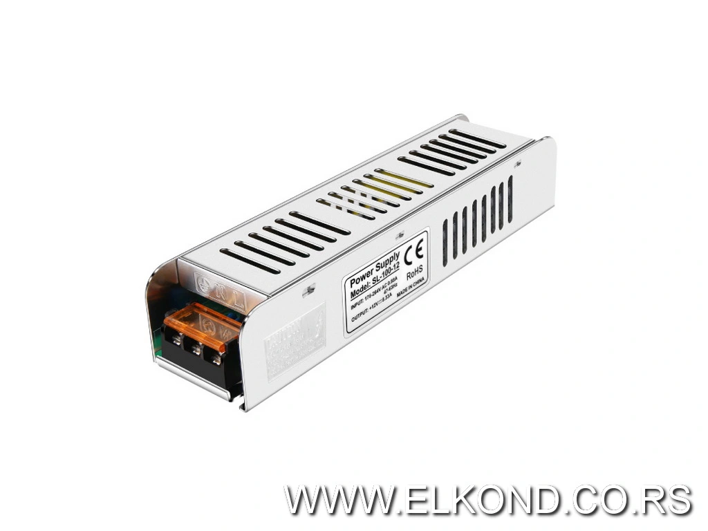 Napajanje IP20 12V 100W 8.3A slim